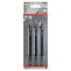Bosch Accessories 2608637944 Pilový plátek do kmitací pily T 344 D - Speed for Wood 3 ks
