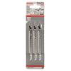 Bosch Accessories 2608637591 Pilový plátek do kmitací pily T 301 CD - Clean for Wood 3 ks