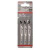 Bosch Accessories 2608636227 Pilový plátek do kmitací pily T 101 BRF - Clean for Hard Wood 3 ks