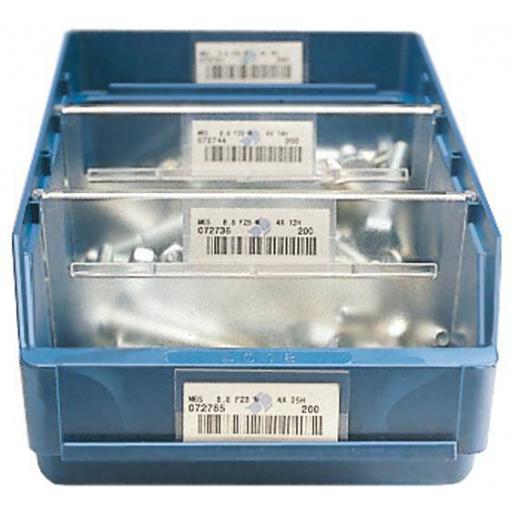 472677 ESD regálová krabice vhodné pro potraviny (š x v x h) 120 x 95 x 400 mm modrá 30 ks