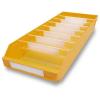689635 ESD regálová krabice vhodné pro potraviny (š x v x h) 240 x 95 x 600 mm žlutá 15 ks
