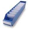472713 ESD regálová krabice vhodné pro potraviny (š x v x h) 90 x 95 x 500 mm modrá 40 ks