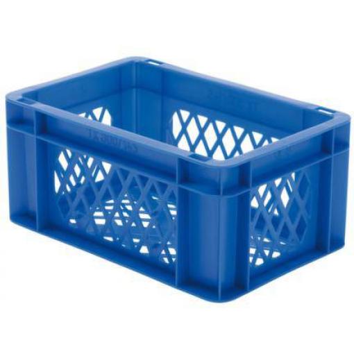 Kiesel 203976 stohovací zásobník , vhodné pro potraviny, (d x š x v) 300 x 200 x 145 mm, modrá, 8 ks