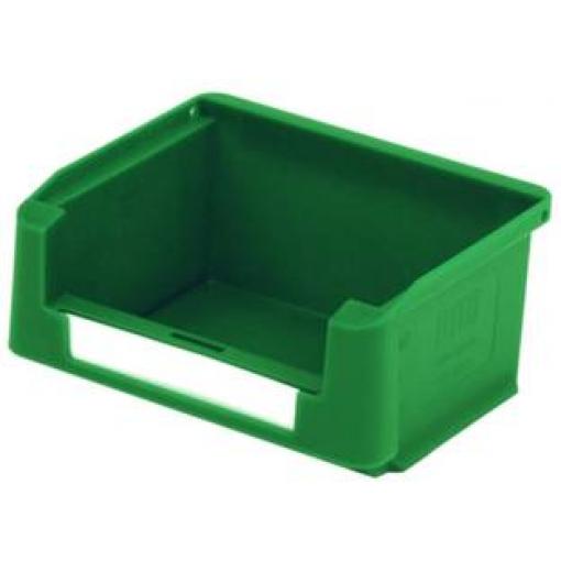 BITO Lagertechnik 102657 skladový box , vhodné pro potraviny, (š x v x h) 102 x 50 x 85 mm, zelená, 60 ks