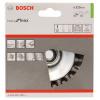Bosch Accessories Kuželový kartáč, nerezový - 115 mm, 0,35 mm, M14 2608622109 2608622109 1 ks