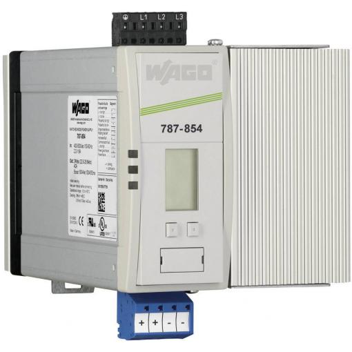 WAGO EPSITRON® PRO POWER 787-854 síťový zdroj na DIN lištu, 24 V/DC, 40 A, 960 W, výstupy 1 x