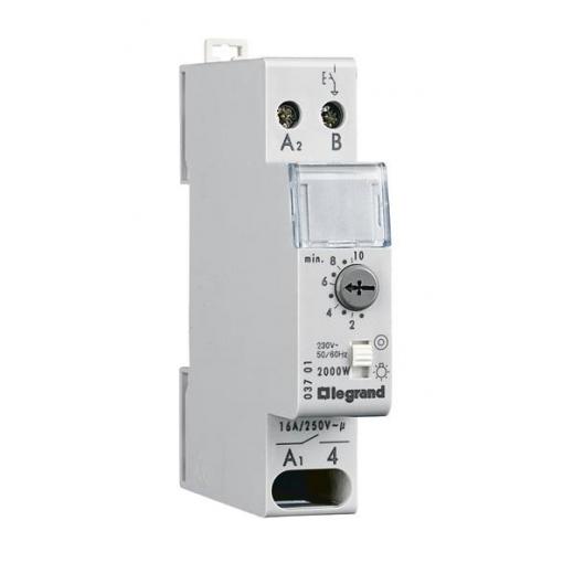 Legrand 3701 schodišťový časový spínač montáž na lištu 230 V/AC