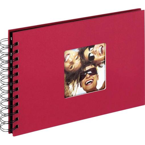 walther+ design SA-109-R album se spirálovou vazbou (š x v) 23 cm x 17 cm červená 40 Seiten