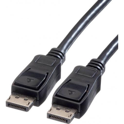 Value DisplayPort kabel Konektor DisplayPort, Konektor DisplayPort 2.00 m černá 11.99.5602 stíněný Kabel DisplayPort
