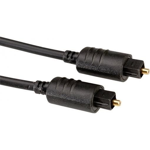 Value 11.99.4389 Toslink TV, monitor kabel [1x Toslink zástrčka (ODT) - 1x Toslink zástrčka (ODT)] 10.00 m černá