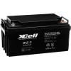 XCell XP6512 XCEXP6512 olověný akumulátor 12 V 65 Ah olověný se skelným rounem (š x v x h) 348 x 178 x 167 mm šroubované M6 bezúdržbové, VDS certifikace