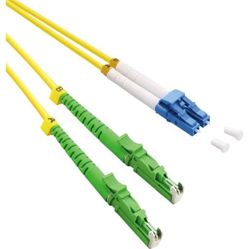 Roline 21.15.9517 optické vlákno optické vlákno kabel 10.00 m žlutá [1x konektor LSH - 1x konektor LSH] 9/125 µ Singlemode OS2