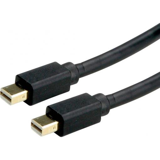 Roline DisplayPort kabel Mini DisplayPort konektory, Mini DisplayPort konektory 2.00 m černá 11.04.5818 stíněný Kabel DisplayPort