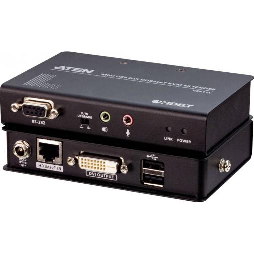 ATEN KVM-Umschalter KVM prodlužovač DVI USB 1920 x 1080 Pixel