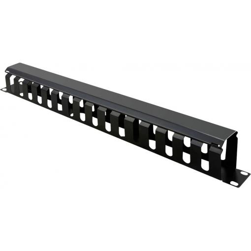 Value 26.99.0304 19 palec přední deska pro datové skříně 1 U černá