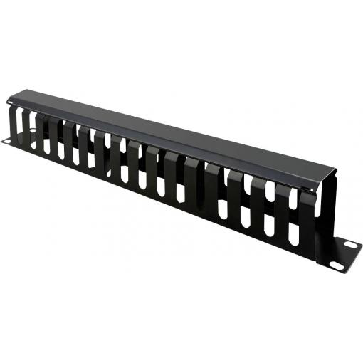 Value 26.99.0306 19 palec přední deska pro datové skříně 1 U černá