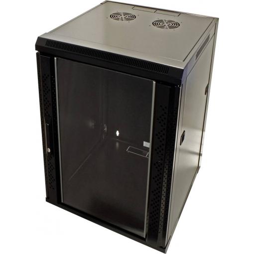 Value 19 nástěnná rozváděcí skříň (š x v x h) 570 x 900 x 450 mm 18 U černá