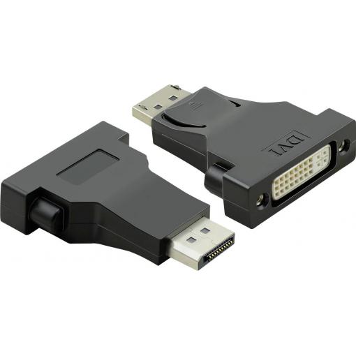 Value DisplayPort / DVI kabelový adaptér Konektor DisplayPort, DVI-D 24+1pol. zásuvka 0.15 m černá 12.99.3157 Kabel DisplayPort