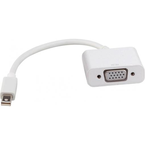 Roline USB-C® / VGA kabelový adaptér USB-C ® zástrčka, VGA pólové zásuvka 0.10 m bílá 12.03.3140 Kabel pro displeje USB-C®