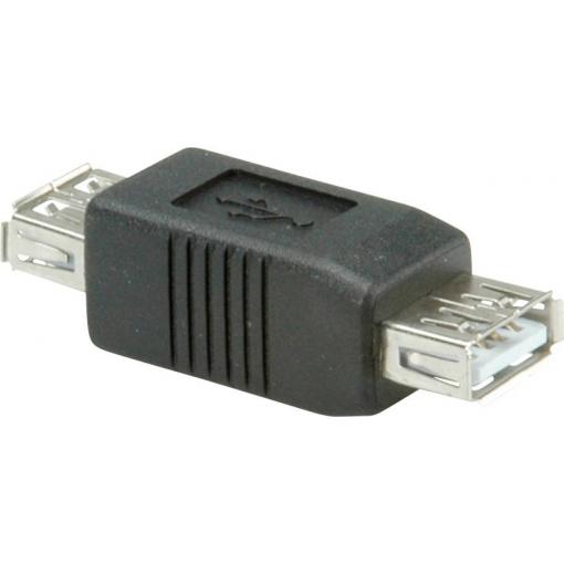 Roline USB 2.0 adaptér [1x USB 2.0 zásuvka A - 1x USB] 0 mm