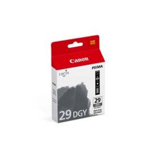 Canon Ink PGI-29 DGY originál šedá 4870 B 001 Inkousty