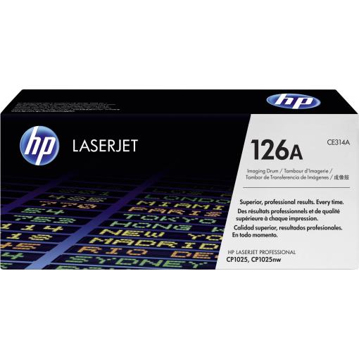 HP buben 126A originál černá, azurová, purppurová, žlutá 7000 Seiten CE314A