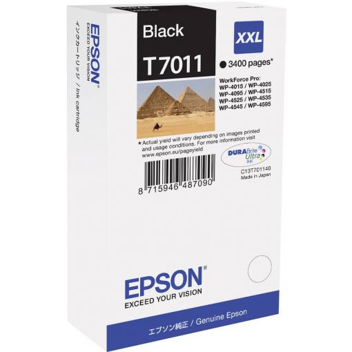 Epson Ink T7011 originál černá C13T70114010