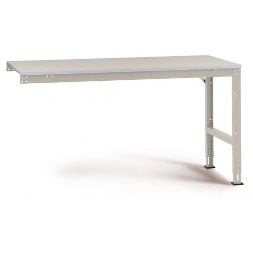 Manuflex AU6011.0001 Arbeitst.Univerzální, montáž. 1000x 800x760 mm, Pl.Melamin domácí šedá barva zelená šedá, zelená