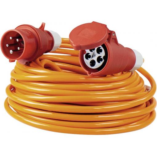 AS Schwabe 59627 napájecí prodlužovací kabel 32 A oranžová 25.00 m H07BQ-F 5G 4 mm²