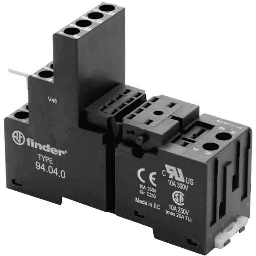 Finder 94.04.0 patice pro relé Finder řada 55, Tray, 10 ks