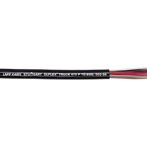 LAPP ÖLFLEX® TRUCK 470 P kabel pro automotive 2 x 1 mm² černá 7027080-1 metrové zboží