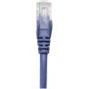 Intellinet 350730 RJ45 síťové kabely, propojovací kabely CAT 6A S/FTP 1.00 m modrá jednoduché stínění, kompletní stínění, bez halogenů 1 ks