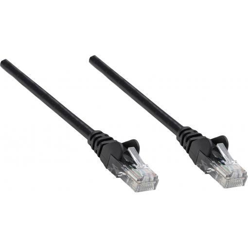 Intellinet 347440 RJ45 síťové kabely, propojovací kabely CAT 5e U/UTP 0.25 m černá 1 ks