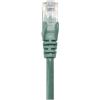 Intellinet 739825 RJ45 síťové kabely, propojovací kabely CAT 6 S/FTP 0.25 m zelená fóliové stínění, stínění pletivem, bez halogenů 1 ks