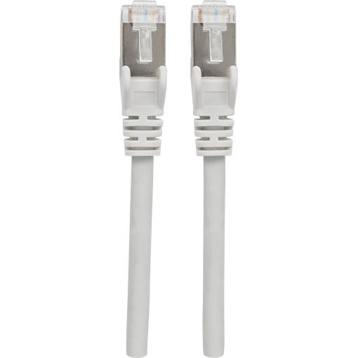 Intellinet 737067 RJ45 síťové kabely, propojovací kabely CAT 6A S/FTP 20.00 m šedá fóliové stínění, stínění pletivem, bez halogenů 1 ks