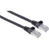 Intellinet 318785 RJ45 síťové kabely, propojovací kabely CAT 6A S/FTP 2.00 m černá fóliové stínění, stínění pletivem, bez halogenů 1 ks