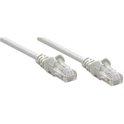 Intellinet 737302 RJ45 síťové kabely, propojovací kabely CAT 5e U/UTP 0.25 m šedá 1 ks