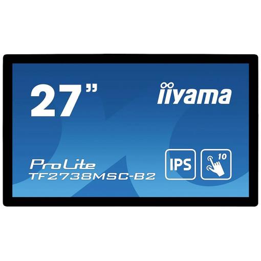 Iiyama ProLite TF2738MSC-B2 LCD monitor 68.6 cm (27 palec)1920 x 1080 Pixel, 16:9, 5 ms, IPS LED