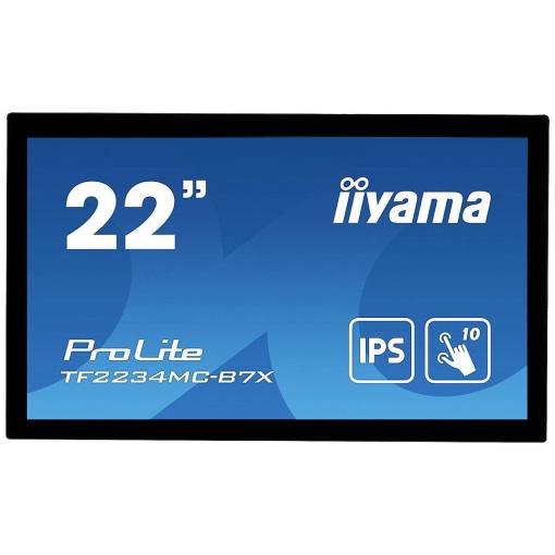 Iiyama ProLite TF2234MC-B7X LCD monitor 54.6 cm (21.5 palec)1920 x 1080 Pixel, 16:9, 8 ms, IPS LCD