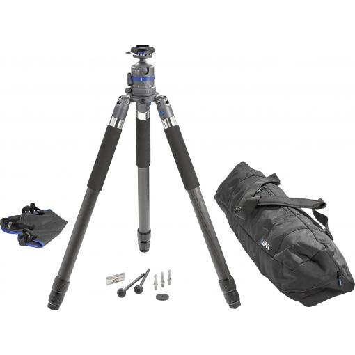 Novoflex mini stativ 3/8palcové min./max.výška=5.5 - 154 cm černá, šedá kulová hlava