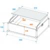 Roadinger Roadinger Mixer-Case LS-19 30111563 Box na CD (d x š x v) 490 x 560 x 280 mm