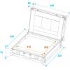 Roadinger Roadinger LC-15 30126010 case (kufr) (d x š x v) 150 x 465 x 360 mm