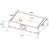 Roadinger Mixer Case 30111570 case (kufr) (d x š x v) 300 x 560 x 260 mm