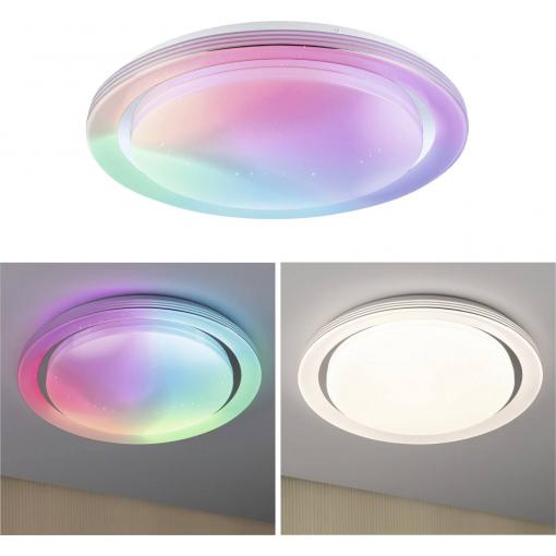 Paulmann 70547 Rainbow LED stropní svítidlo LED LED 38.50 W chrom, bílá