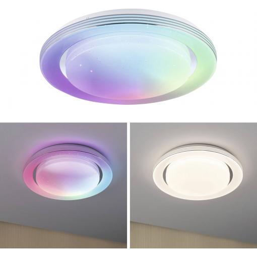 Paulmann 70546 LED stropní svítidlo LED chrom, bílá