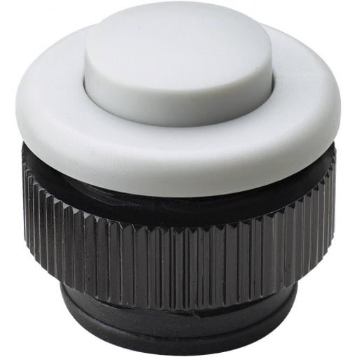 Zvonkové tlačítko Grothe Protact 61032, max. 24 V/1,5 A, bílý plast