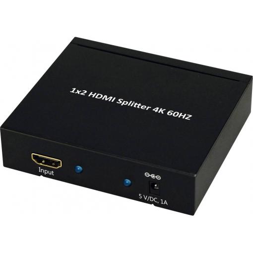 Value HDMI rozbočovač UHD 4096 x 2160 Pixel černá