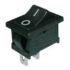 Přepínač kolébkový 2pol./2pin ON-OFF 250V/6A černý 0-I 02620010 Přepínač kolébkový 2pol./2pin ON-OFF 250V/6A černý 0-I 02620010