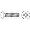 TOOLCRAFT 145093 čočkové šrouby do plechu 4.2 mm 19 mm křížová drážka Philips DIN 7981 ocel galvanizováno zinkem 1000 ks