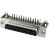Connfly DS1037-25FNBKT7-0CC DS1037-25FNBKT7-0CC D-SUB zásuvková lišta Pólů: 25 pájecí piny 1 ks Tray